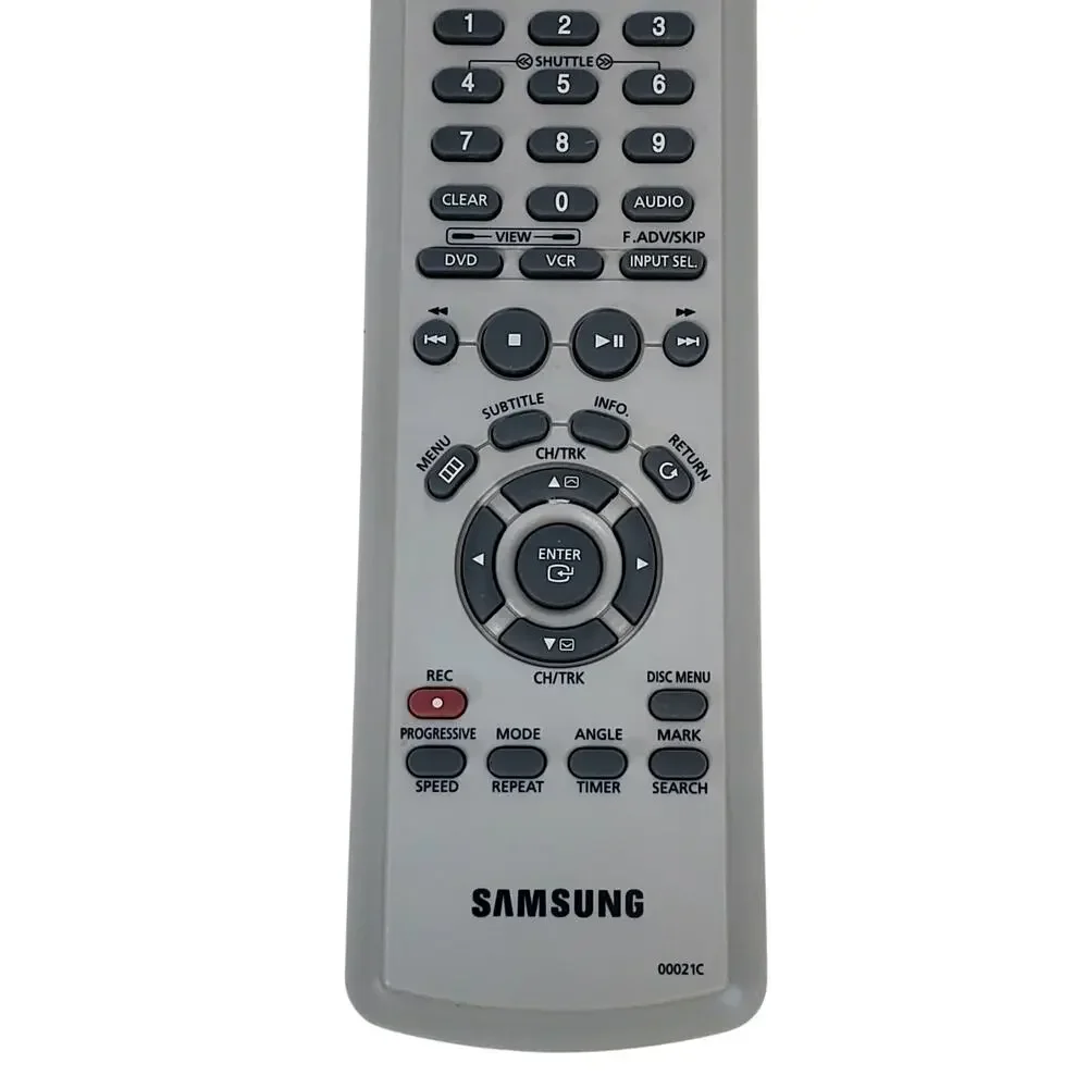 Samsung 00021C DVD VCR Combo Player Remote Control Working